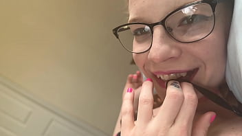 1148 nerdy girl glasses Video